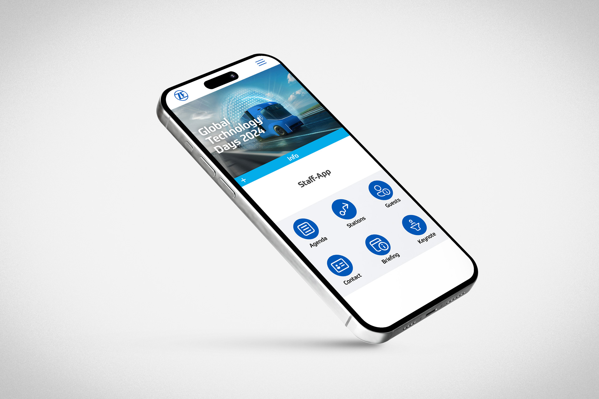 Event App für ZF bei den Global Technology Days