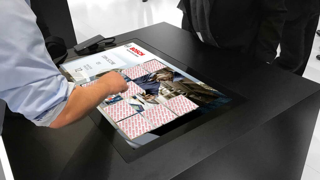 Messegame für den Point of Sale von Bosch
