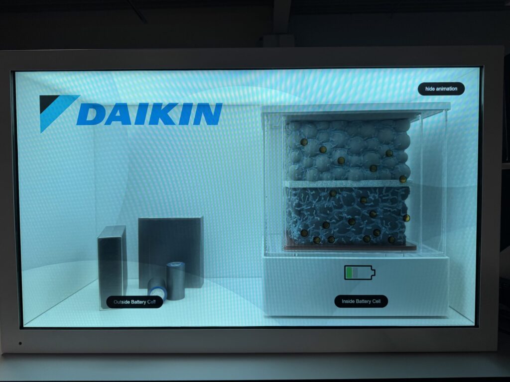 Daikin hypebox mit exponat commacross-Daikin hypebox mit exponat