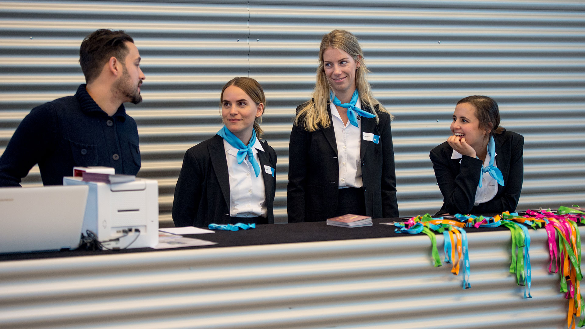Empfangsbereich auf dem Technology Exchange Event 2017 von Citrix