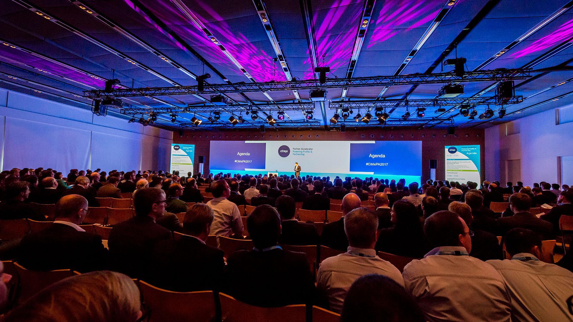Citrix Event Partner Accelerator Vortrag vor Publikum