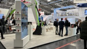 bucher hydraulics bauma 2025 messestand Messeauftritt auf der BAUMA 2025