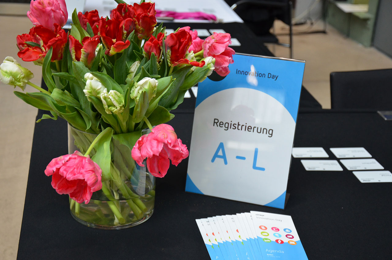 A-L Registrierung für den Innovation day von Citrix