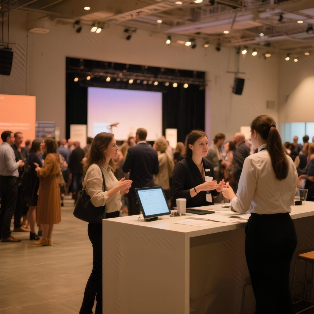 commacross-commacross 2025 live event networking 1