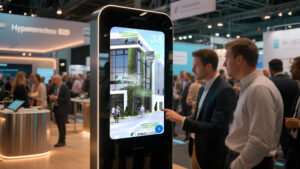 Messe Gewinnspiele mit Leadgenerierung und KI-Avatar