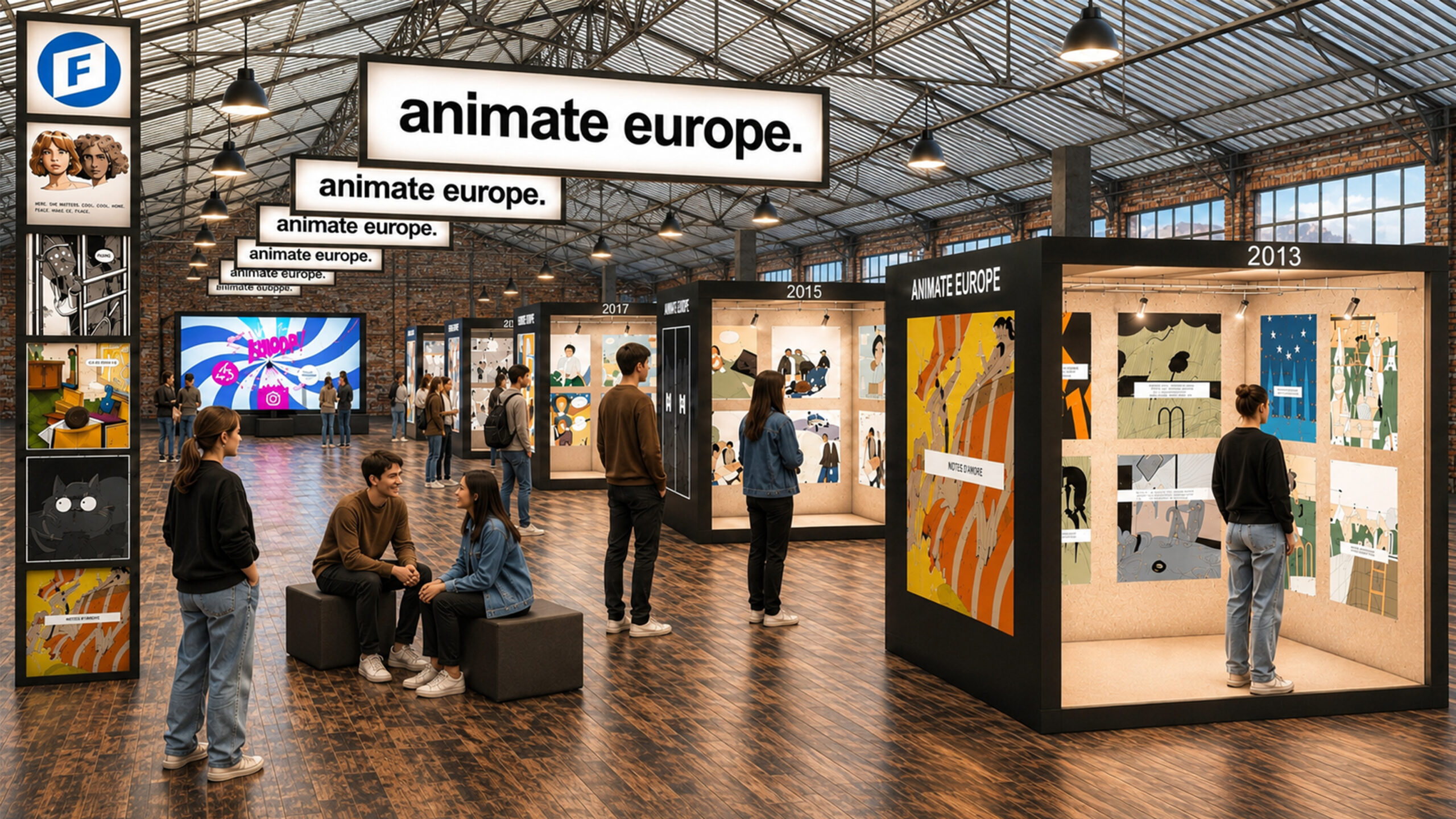Smartphone mit Menüpunkten der Messe-App von ZF für die IAA Messe 2017 in Frankfurt