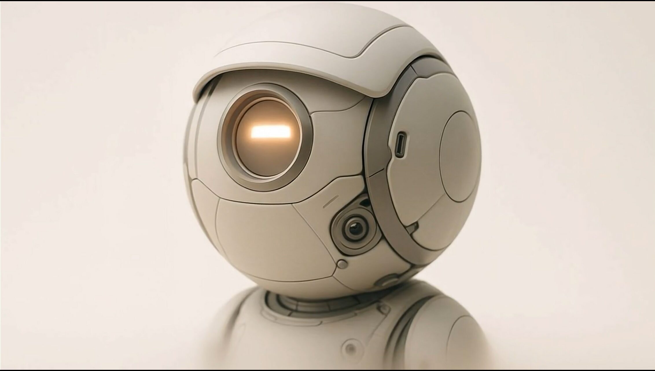 commacross ki avatar roboter Vorderansicht des Messestandes von Netapp auf der Gitex 2014 in Dubai