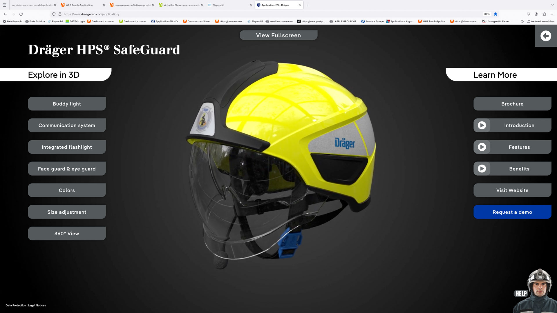 Holobox drei unterschiedliche Größen