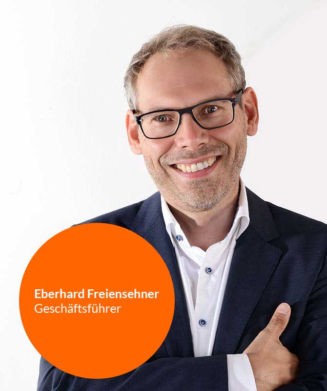 Geschäftsführer von commacross: Eberhard Freiensehner