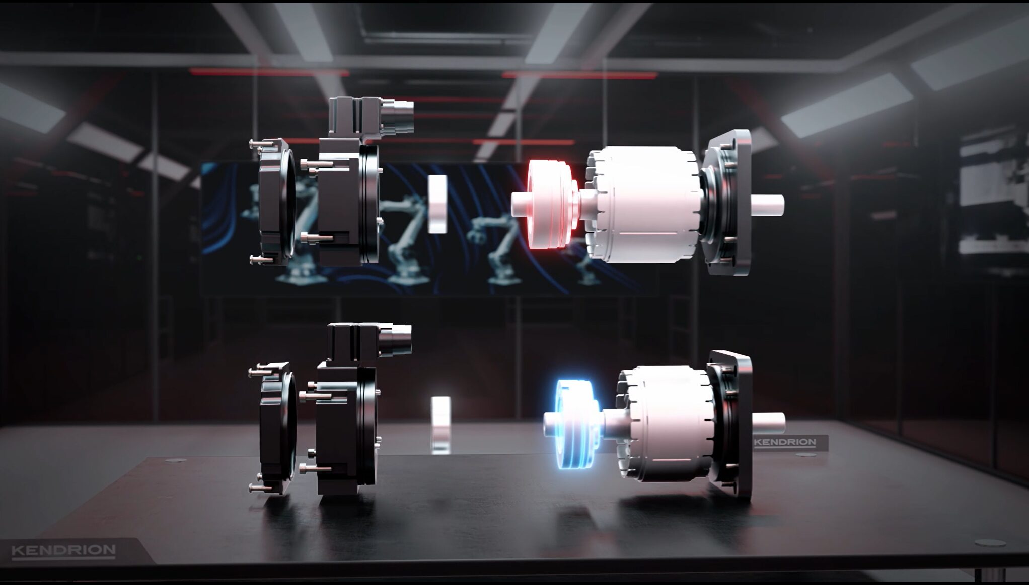 kendrion 2025 produktfilm Ansicht auf den Hekatron Messestand der Securitas-Gruppe mit Produkt-Ausstellung und Besuchern auf der Security 2014 in Essen