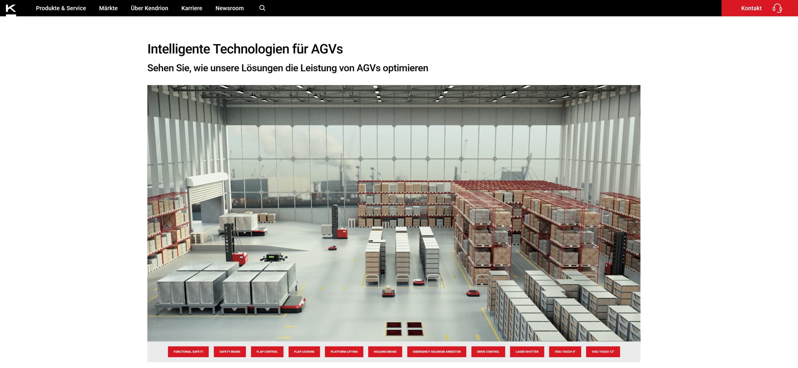 kendrion website interaktive anwendung Digitale Einladung zum After Work Event von Citrix, gelayoutet auf Smartphone, Tablet und Computer