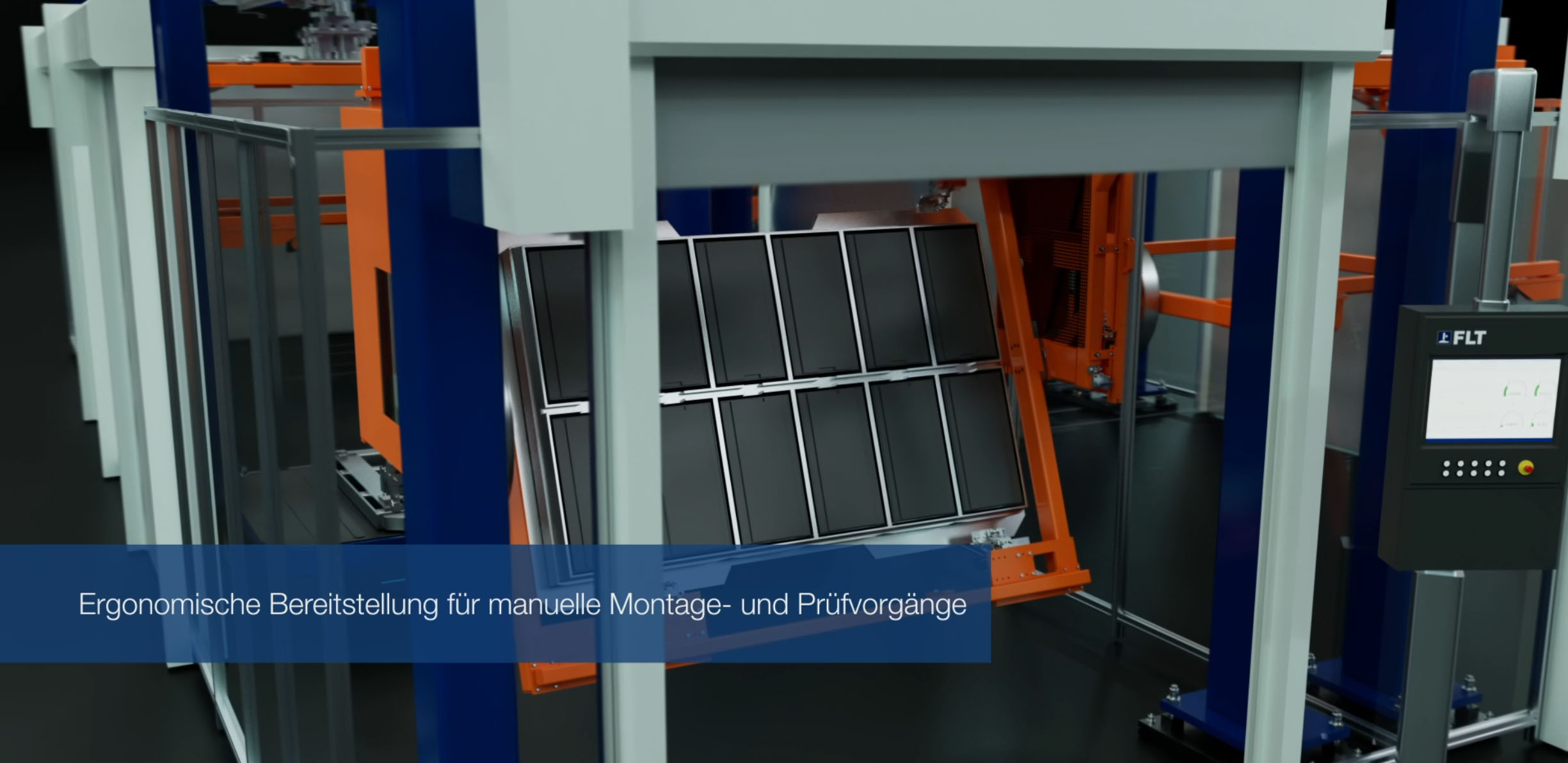 Interaktive 3D-Visualisierung der Automationslösungen von Läpple