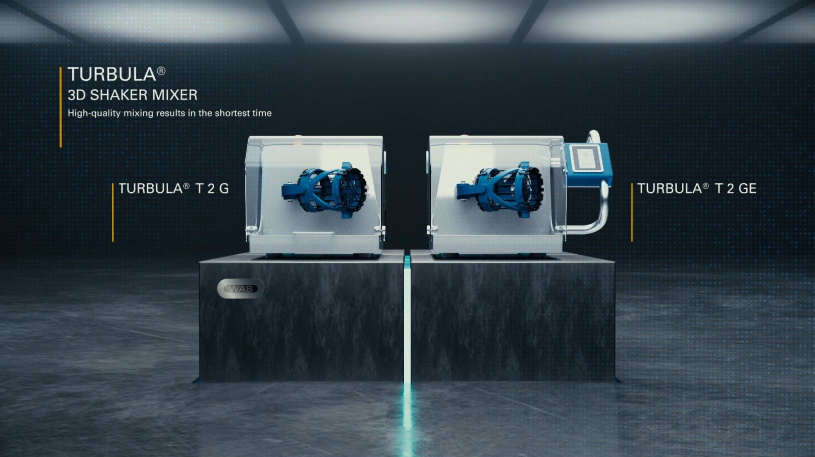 Turbula 3D-Produktanimation für WAB